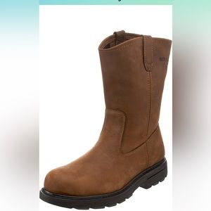 wolverine steel toe boots nwt